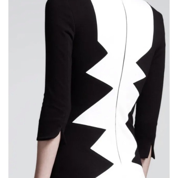 Kelly Wearstler Designer Womens Dezza Colorblock Dress Size 6 (55) - Picture 2 of 7